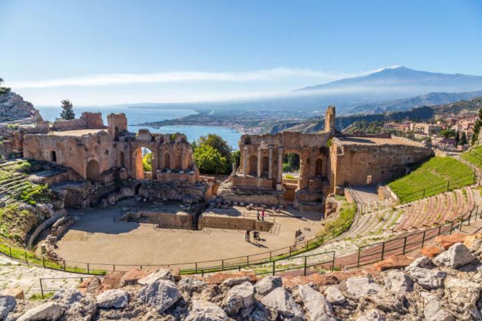 Taormina By The Sea Leilighet Mazzeo Eksteriør bilde