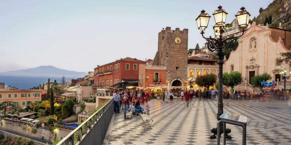 Taormina By The Sea Leilighet Mazzeo Eksteriør bilde